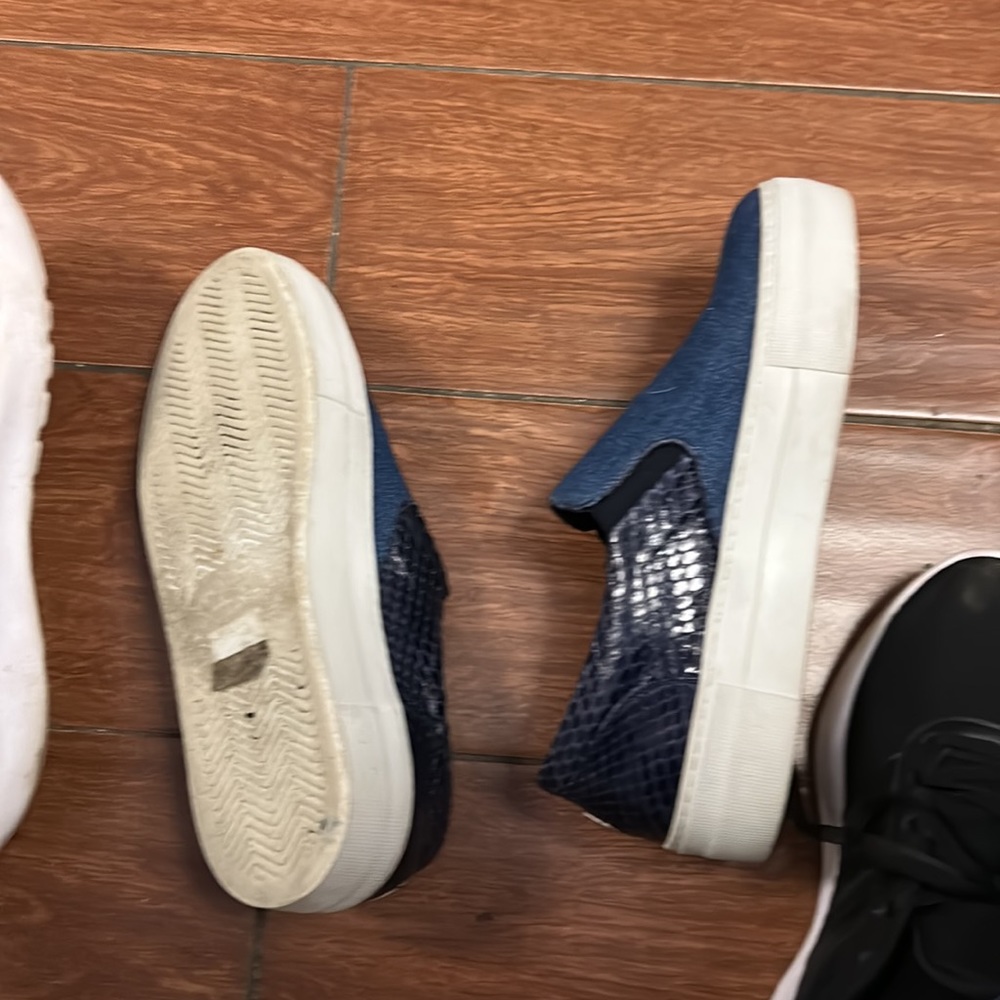 Moncler stunning slip on snakeskin and leather sneakers - Picture 10 of 13